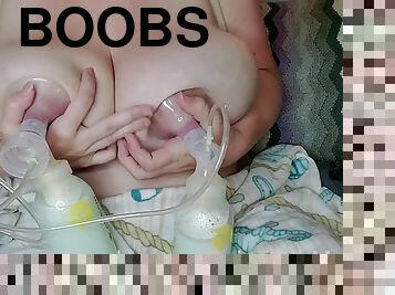 Huge milky boobs fetish porn video
