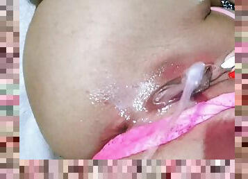 indian sex horny college girl masturbates her creamy pussy 18+