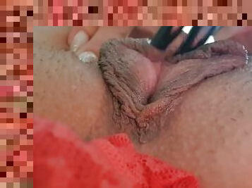 pantat, payudara-besar, clitoris-bagian-atas-vagina-paling-sensitif, mastubasi, orgasme, vagina-pussy, amatir, mainan, buatan-rumah, sudut-pandang