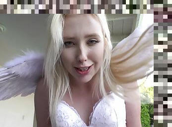 Blonde angel Samantha Rone gets sodomized