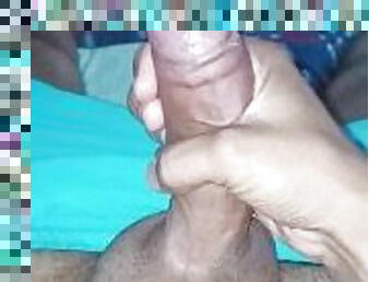 homo, handjob-seks-dengan-tangan-wanita-pada-penis-laki-laki, seorang-diri