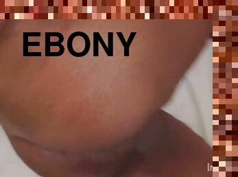 Ebony daddy nasty big ass twerking