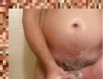 Shower Masturbation DILF