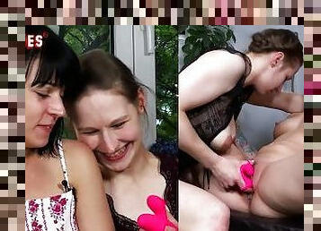 Ersties - Marie S. und Nadine C. haben viel Spa mit ihren neuen Toys