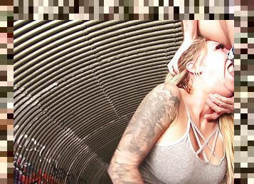 Inked mom gagged in supreme oral scenes and fucked for restless XXX angles