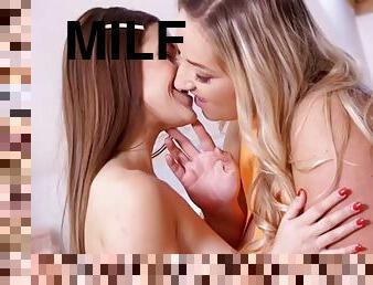 Milf lesbo slut seduces 21 year old b4 bitch eating her out