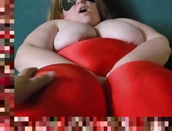 Mrs Incredible Wet Pussy Masturbating Cosplay