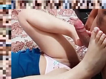 Colombian slut gets strangers cock inserted