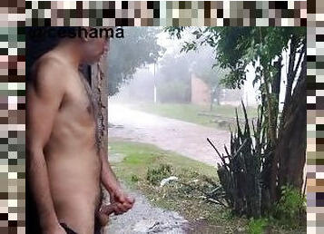 Would You Suck My Dick Standing In The Rain?