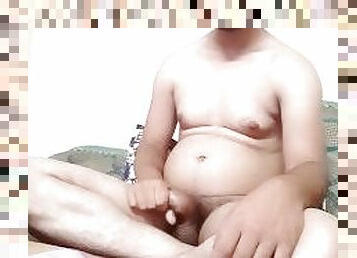 Indian boy Masturbating hard