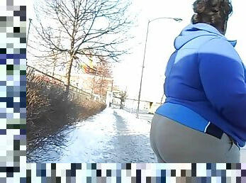 Frank fat ass in tight spandex compilation