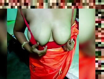 Super Sexy In Hot Bhabhi Changing Saree And Full Body Show