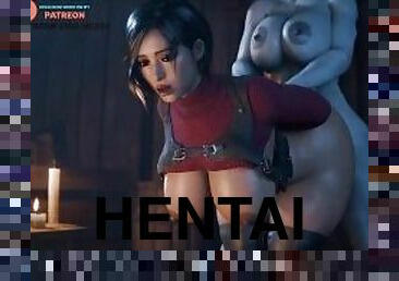 anal, lésbicas, hentai