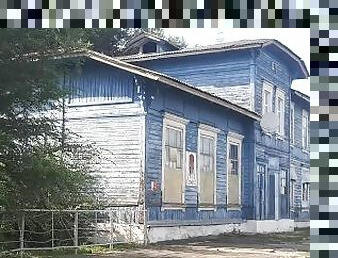 The old station of Uryupinsk, which is 152 years old. He's not a worker. Russia