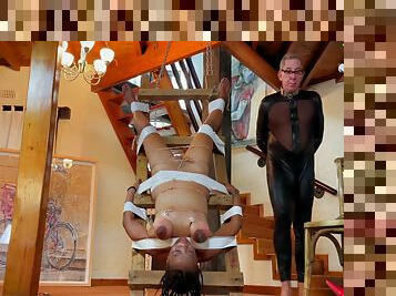 Dominatrix Rose Climbs The Ladder - Mistress April And April Rose