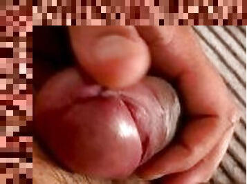 mastubasi, amatir, cumshot-keluarnya-sperma, handjob-seks-dengan-tangan-wanita-pada-penis-laki-laki, seorang-diri, ceko, penis