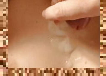 femme, amateur, salope, ejaculation, italien, cocu