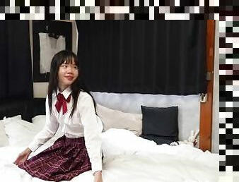 アジアの, オールド, 女学生, スキニー, 日本人, 18-年間, かわいい, 年上の, 小柄な, 制服