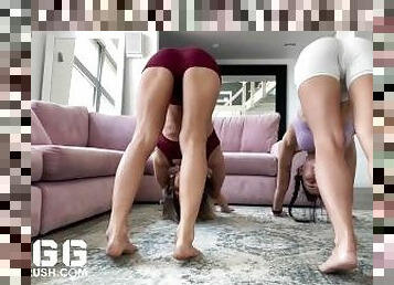 Naked yoga with Sasha Sparrow