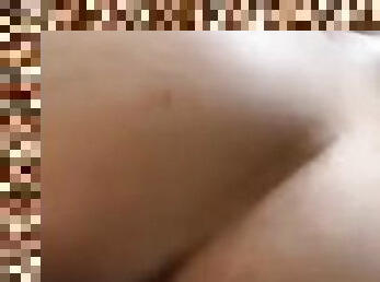 Quick fuck with Ebony BBW in hotel Cumming twice on my dick