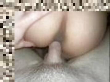 Perfect Korean pussy riding dick