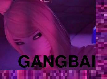 Futa Futanari Anal Gangbang Threesome 3D Hentai
