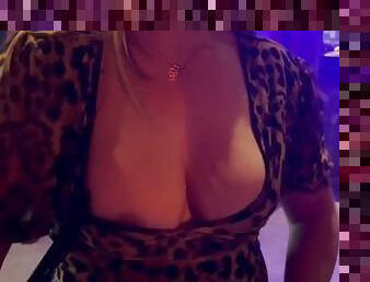 naughty takes off her bra in the middle of the party