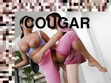 Beautiful Fitness Cougar Anissa Kate Pov Video
