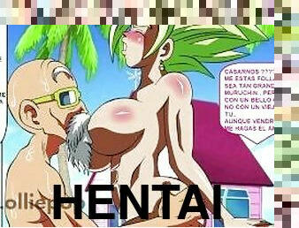 Roshi Le Enseña Una Nueva ''Técnica''  a Kefla y Acaba Embarazándola