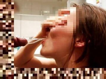 Golden shower compilation pissing in mouth on face hair tits August 2023