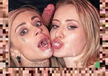 Forgive Me Father - Wild crazy girls agree to hardcore anal sex threesome for cash
