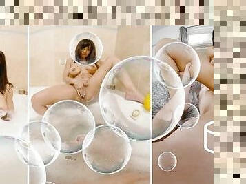 VIRTUAL PORN - Bath Time With Busty Sasha Pearl Leads To The Inevitable #POV