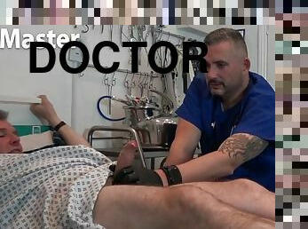 Doctor milks and fucks mature patient with big uncut cock preview