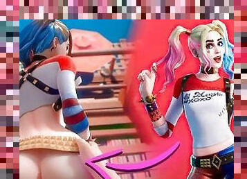 Fortnite porn Compilation. Rook Ruby Alli Harley Quinn Rule34 3D hentai animation