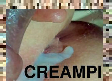 Bbw SSBBW Creampie Cumshot - Multiple Cumloads In Big Fat Pussy - Big Fat Ass - Big Loads