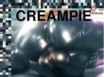 TWO ROBOT GIRL FROM ATOMIC HEART FUTANARI FUCKING AND CREAMPIE