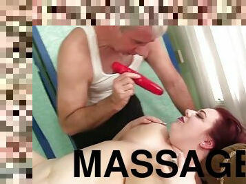 Huge ass BBW Miss Ladycakes enjoys a pussy massage and toys